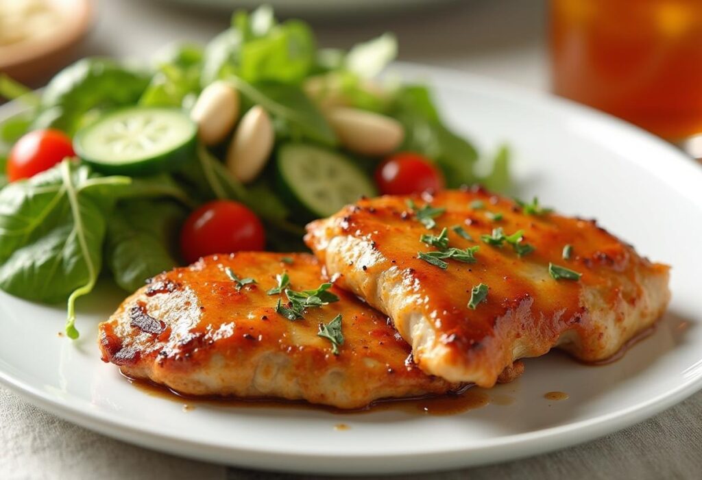 Honey Garlic Chicken Breasts